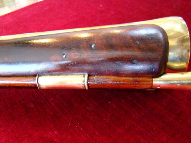 A fine and rare 18th century Irish flintlock coaching blunderbuss with rococco mounts circa 1775 — image 10